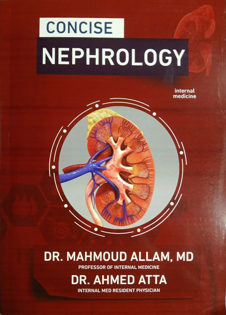 Allam's Internal Medicine: Concise Nephrology