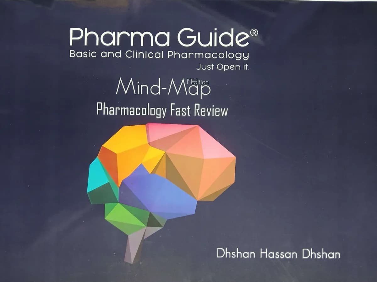 Pharma Guide: Mind-Map Pharmacology Fast Review (1st Edition)