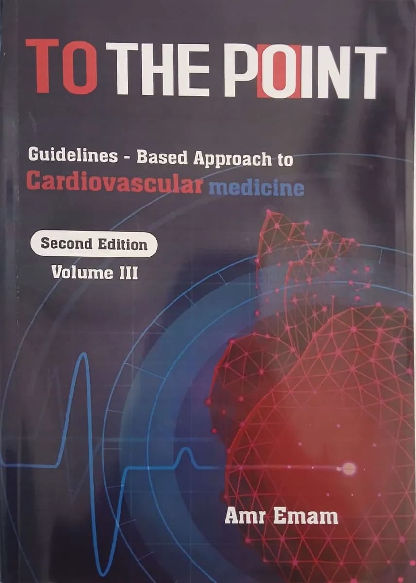 TO THE POINT: Guidelines-Based Approach to Cardiovascular Medicine 3 volumes