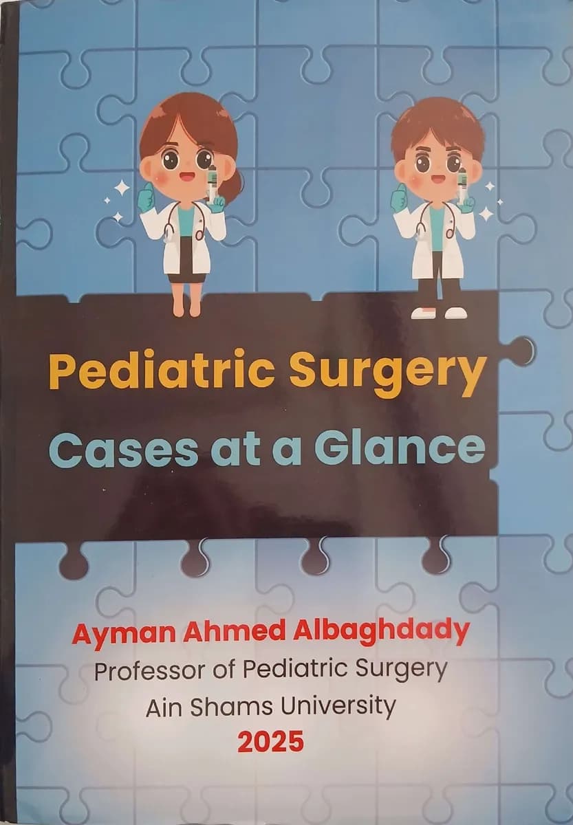 Pediatric Surgery Cases at a Glance 2025