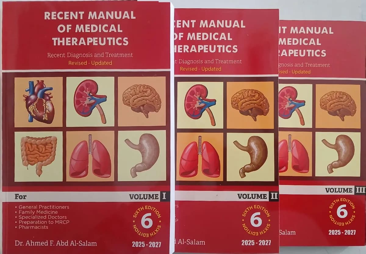 Recent Manual of Medical Therapeutics
