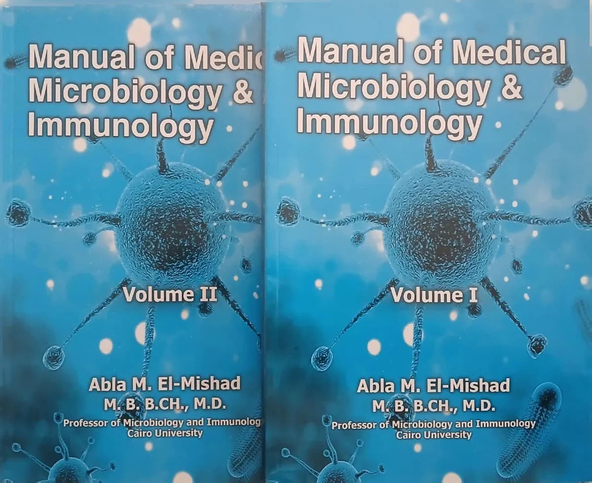 Manual Of Medical Microbiology & Immunology
