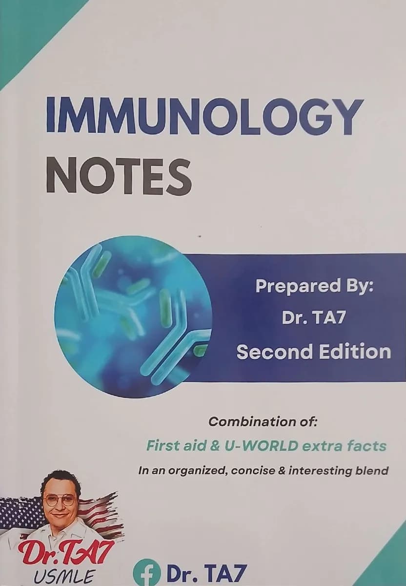 Immunology Notes