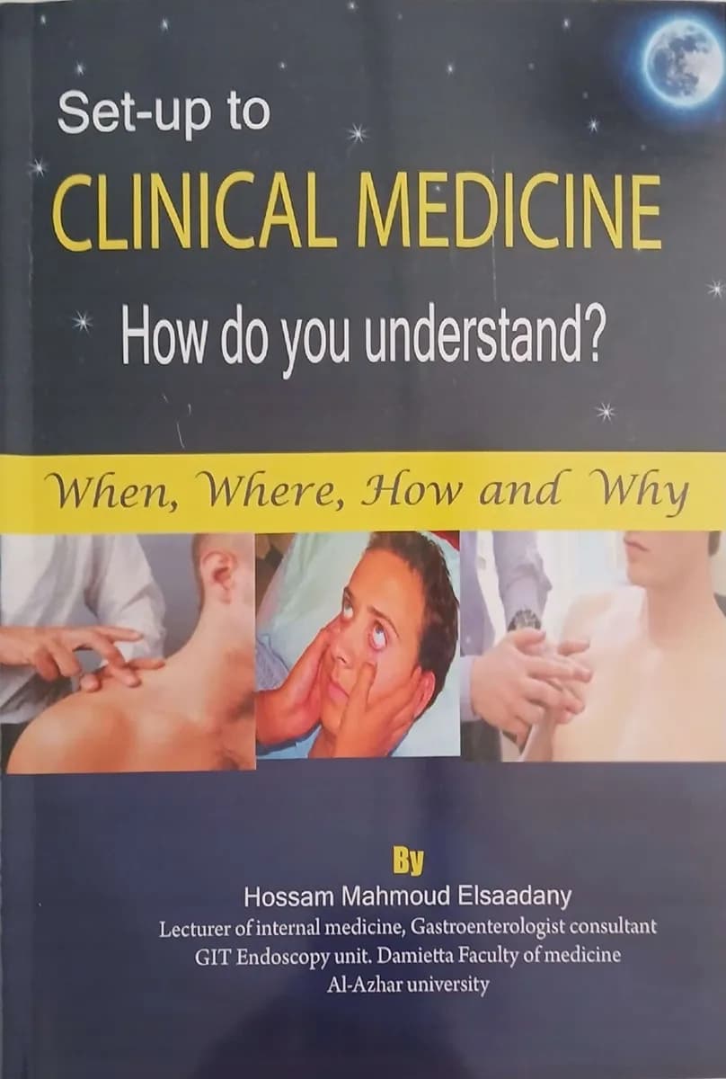 Set-up to Clinical Medicine: How do you understand? When, Where, How and Why