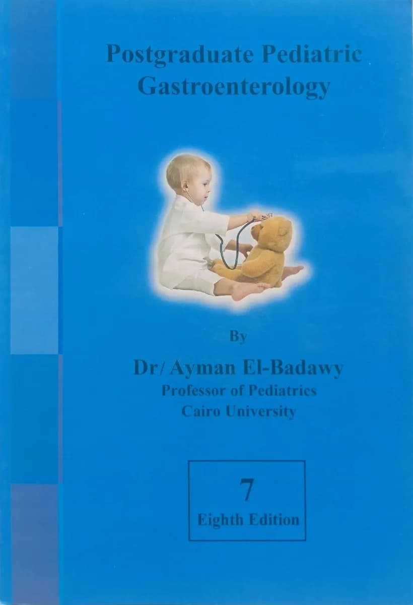 Postgraduate Pediatric Gastroenterology