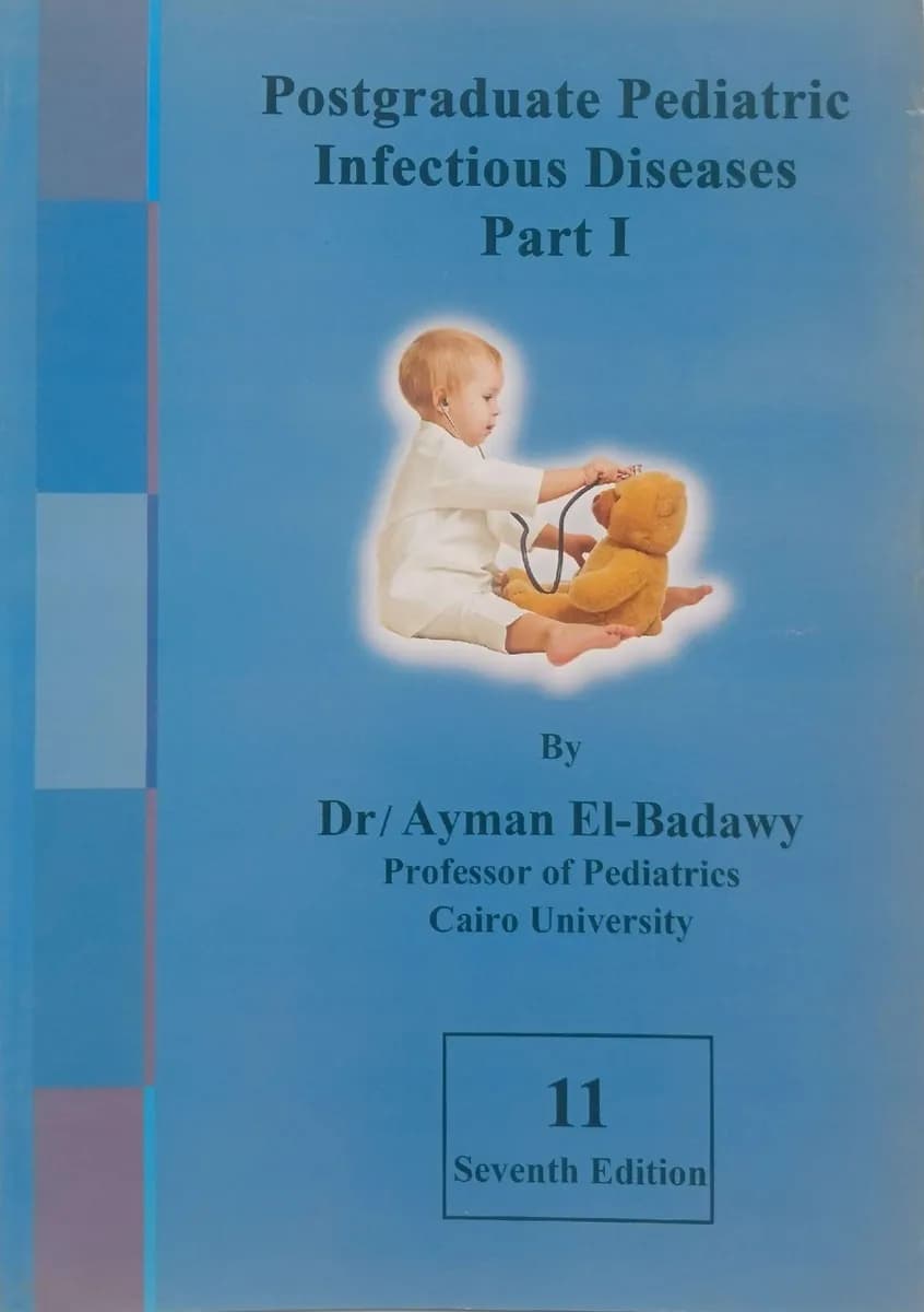 Postgraduate Pediatric Infectious Diseases Part I