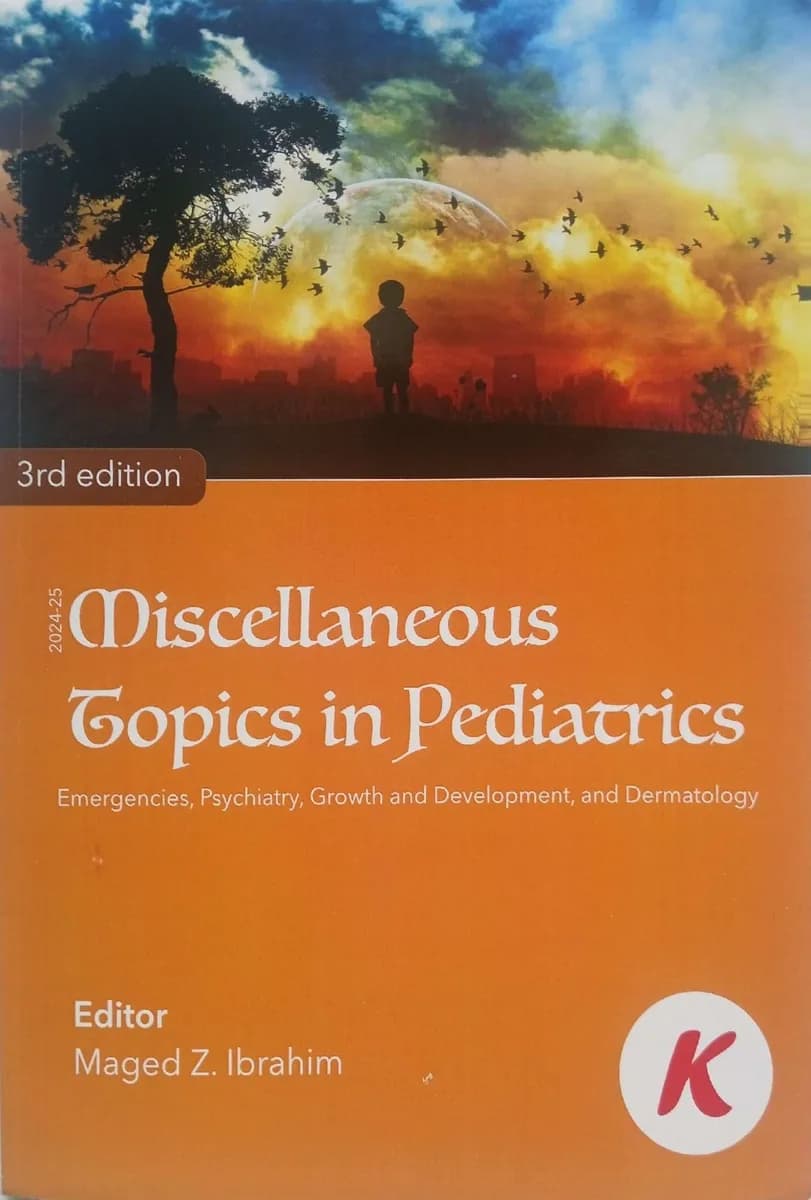 Miscellaneous Topics in Pediatrics