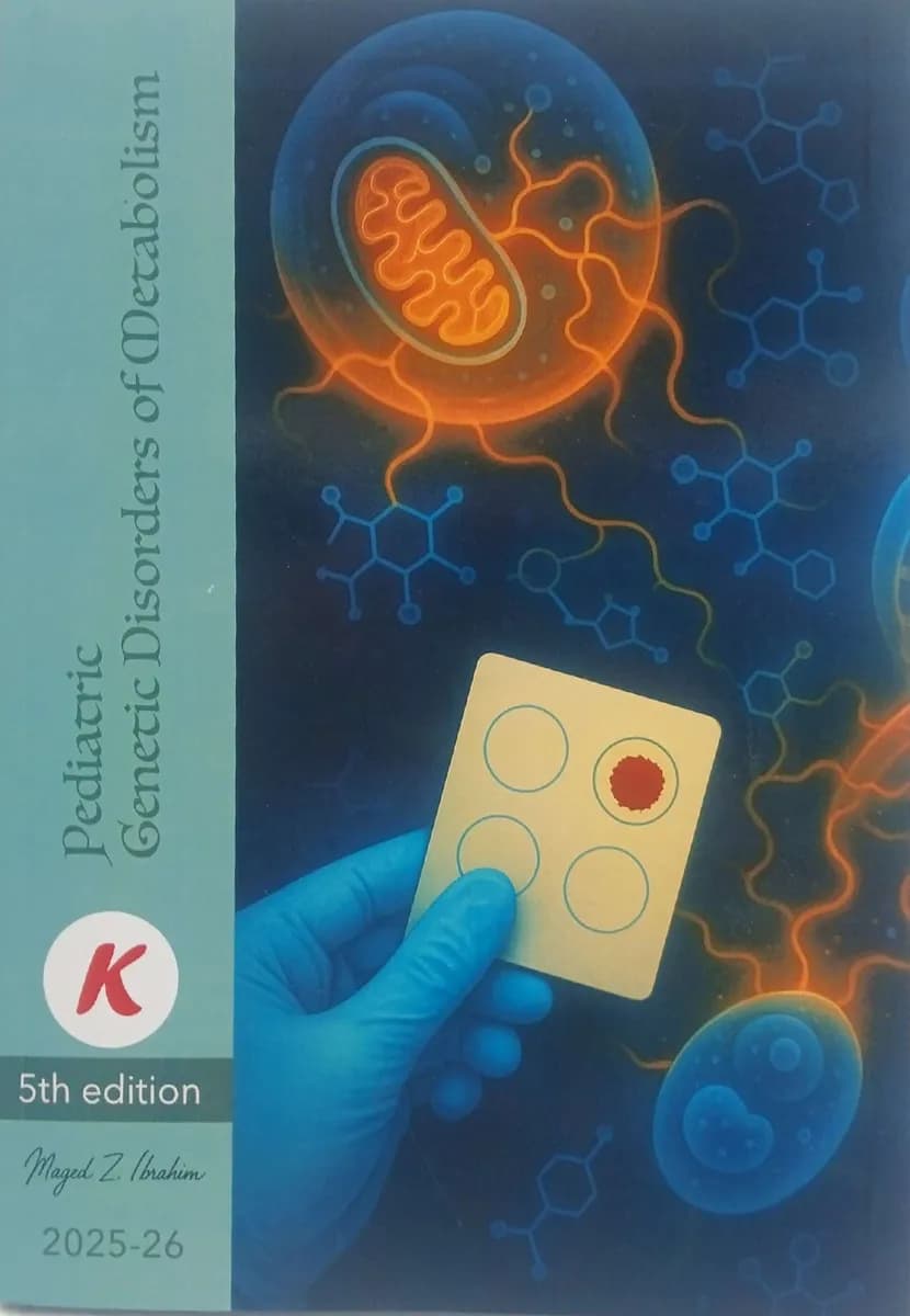 Pediatric Genetic Disorders of Metabolism