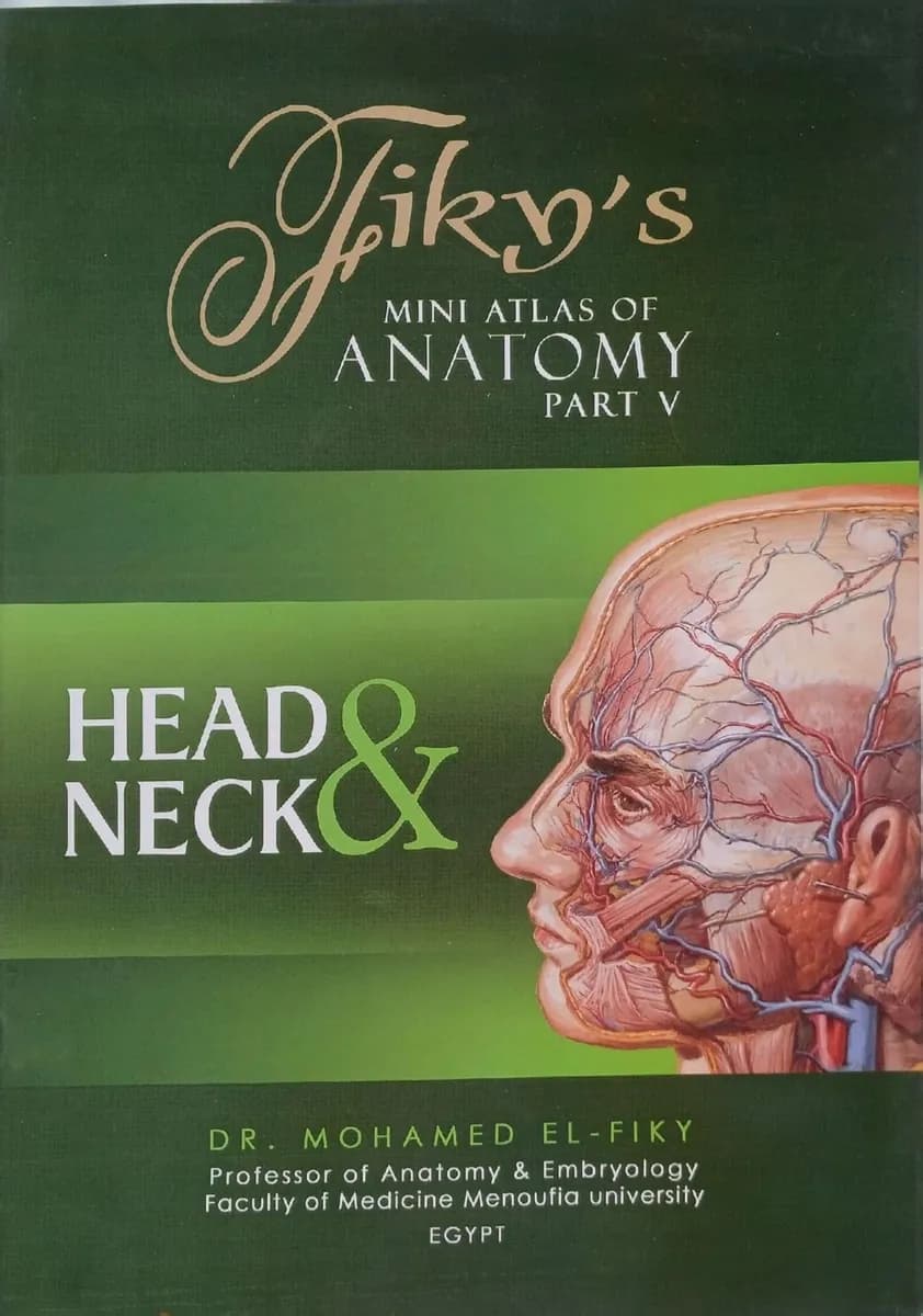 Fiky’s Mini Atlas of Anatomy Part V: Head & Neck